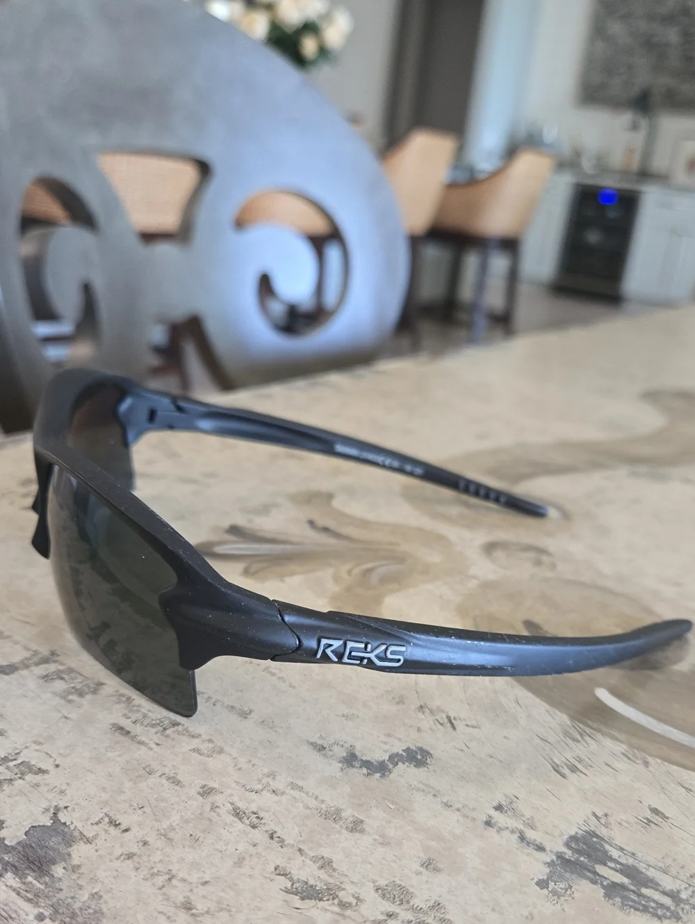REKS Sport Sunglasses with Smoke Lenses